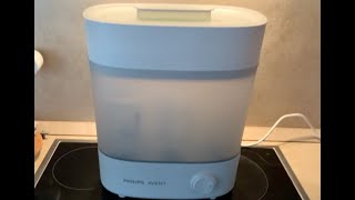 Philips Avent Sterilisator für bis zu 6 Babyflaschen  TestBericht [upl. by Oiramej]