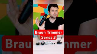 Braun Allinone Trimmer 3 A Quick Review beardtrimmer [upl. by Htehpaj]