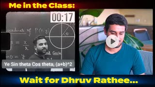 DHRUV RATHEE and MATHS🔥 [upl. by Constance]