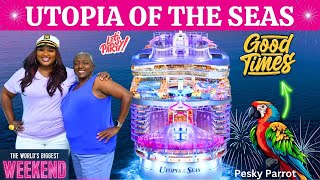 UTOPIA OF THE SEAS  MY HONEST REVIEW  WORLDS NEWEST CRUISE SHIP  ROYAL CARIBBEAN [upl. by Nodnart]