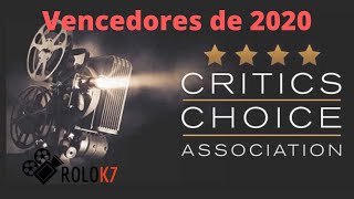 Critics choice awards 2020  Vencedores [upl. by Ocire]