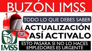 📧 Buzón IMSS  Todo lo que debes saber 📩Buzón IMSS Como activarlo paso a paso Tutorial 2024 [upl. by Ainerbas]