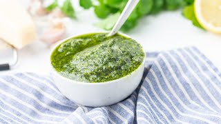 Cilantro Pesto Recipe [upl. by Honoria]