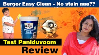 Berger Easy Clean Review  Live Test Result  Stain Free  After one year [upl. by Omora917]