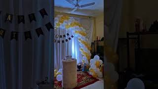 21th birthday party decorationshortviral [upl. by Ann-Marie]