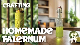 HOMEMADE FALERNUM  How To Make Falernum  Creating Syrups and Liqueurs From Scratch For Home Bar [upl. by Kaitlin]