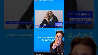 UPDATES ABOUT ESTONIAS NATIONEL SELECTION FOR EUROVISION 2025  ANNA SAHLENE IS BACK ESC2025 🇪🇪 [upl. by Nevart]