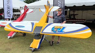 Joe Nall 2024 Plane Fun RC EXCLUSIVE Extreme Flight TCub Product Introduction and Flight [upl. by Umeko]