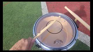 KHSMB  Snare Cam Ron S 1109 MSBA Finals day [upl. by Ellinehc458]