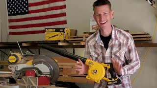 DEWALT Blower Unboxing and Review [upl. by Aissatsana]