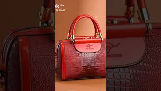 ELEGANCE REDEFINED Introducing our luxurious medium bags in black Red Grey Which hue suits your [upl. by Ojahtnamas]