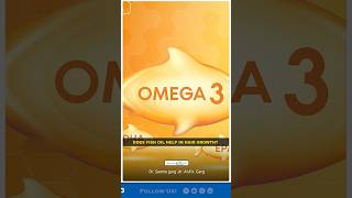 Benefit of Fish oil  Omega 3 For Hair Loss viral fish omega3 amazing [upl. by Annehcu]