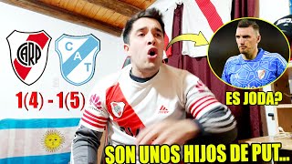 RIVER 14 vs TEMPERLEY 15 😡 Reacción de un Hincha de RIVER RE CALIENTE 😡 Copa ARGENTINA [upl. by Rome]