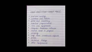 Accounting fixed assets non current assets accounting fixedassets [upl. by Toni65]