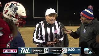 BISHOP GORMAN GAELS VS LIBERTY PATRIOTS 2019 PLAYOFFS OVERTIME [upl. by Weston614]