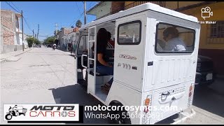 DANDO UNA VUELTA EN UNMOTOCARRO ZMOTO RUNGA PASAJEROS 250 [upl. by Marve]