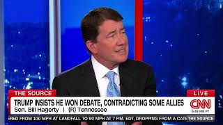 Hagerty factchecked by CNNs Kaitlan Collins [upl. by Eniamraj]