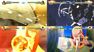 All Kekkei Genkai amp Tota Ultimate Jutsu  STORM 4 [upl. by Boiney]