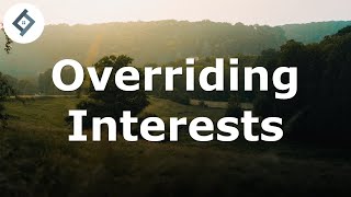 Overriding Interests  Land Law [upl. by Rubenstein]