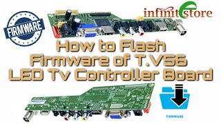 How to Install Firmware TV56 Universal Tv Controller Board [upl. by Chi795]