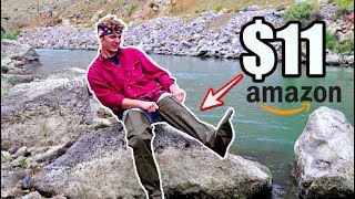 TESTING the CHEAPEST WADERS on AMAZON [upl. by Alyce]