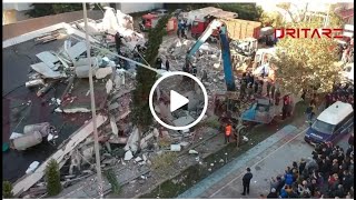 Termeti ne Shqiperi 26112019  Filmime me Dron [upl. by Fu464]