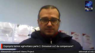 Esproprio terreni agrivoltaico parte 2 Emissioni co2 da compensare [upl. by Nelyt25]