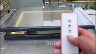 Olide Automatic Remote Control Skylight Opener Smart Electric Window Closer [upl. by Alvie]