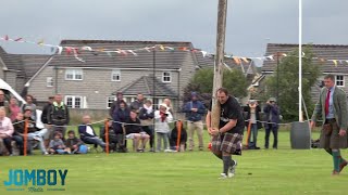 Lukasz Wenta Wins the 2019 Caber Toss a breakdown [upl. by Rickey971]