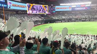 4K  SoftBank Hawks vs Chiba Marines  Pay Pay Dome  Balloon Time [upl. by Adolpho]