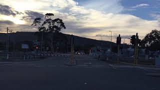 Railway crossing third Transperth train Kelmscott Western Australia [upl. by Fayth289]