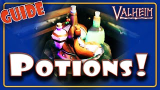 Valheim ⚔️🌲 Why You Need to Use These  Complete Guide to Meads and Wine Potions valheimtips [upl. by Alyss]