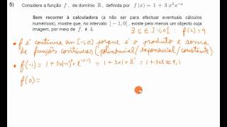 Teorema de Bolzano  Matemática 12º Ano [upl. by Mullac]