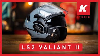 LS2 Valiant II modular helmet review – Kimpex Studio [upl. by Cara]