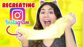 RECREATING INSTAGRAM SLIMES  SLIME BUNS SLIMES  Slimeatory 194 [upl. by Ahsaenat]