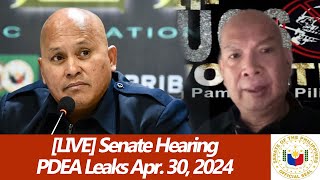 LIVE Senate Hearing PDEA Leaks with Senator Bato Dela Rosa  Apr 30 2024 [upl. by Allare]