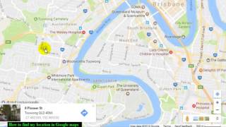 How to find my location in Google maps [upl. by Gombach]