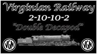 Virginian 2 10 10 2 Double Decapod Breakdown [upl. by Aihsinyt]