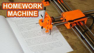 Homework Writing Machine  CNC drawing and writing machine [upl. by Nurse81]