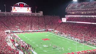 Dante Dowdell Long Run Nebraska Husker Football 91424 vs Northern Iowa [upl. by Satterfield48]