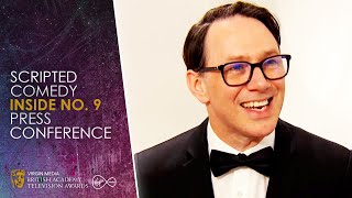 Scripted Comedy Winner Inside No 9s Press Conference Interview  BAFTA TV Awards 2021 [upl. by Marsh]