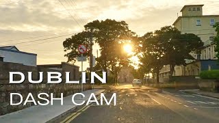 Driving from Shankill to Sutton 6 am Dublin Ireland [upl. by Eillen17]