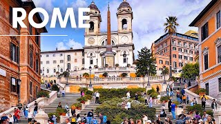 Rome ITALY  Rome City Center Walking Tour [upl. by Isied]