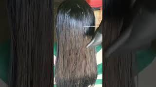 Hair smoothening  hair straightening before and after [upl. by Kyle]