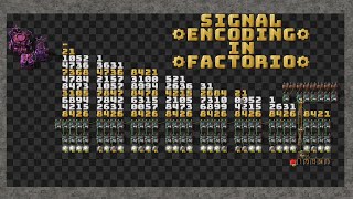 How to Encode and Transmit Signals in Factorio [upl. by Viscardi]