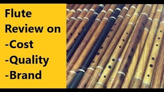 Flute Review Cost Quality amp Brand Poonam Flute Sarfuddin Flute [upl. by Yakcm]