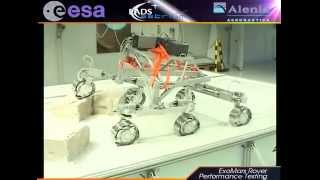 ExoMars Chassis and Locomotion Subsystem Tests [upl. by Pettifer]