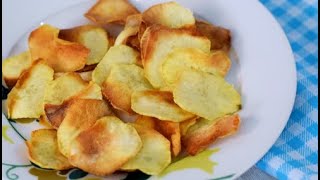 CHIPS DE BATATA DOCE NA AIRFRYER FRITADEIRA SEM ÓLEO  COMO FAZER CHIPS [upl. by Jenelle226]