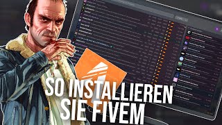 FiveM installieren 2024 GTA RP downloaden  GTA RP ganz Einfach installieren FiveM [upl. by Ednutabab630]