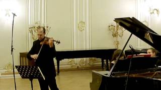 Franck Sonata for Violin and Piano Reger Three Short Pieces [upl. by Kosiur100]